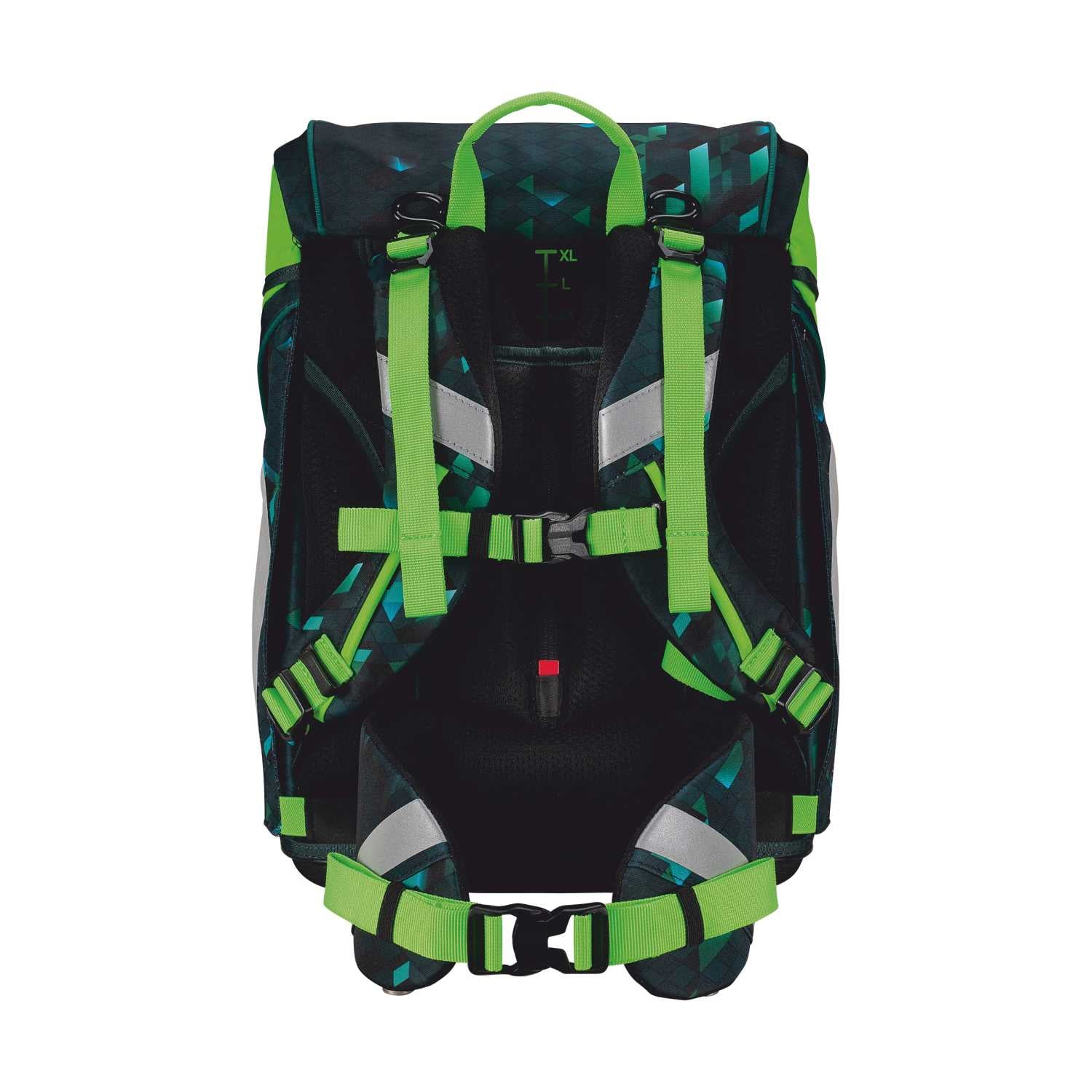 Scout Alpha DIN Schulranzen-Set 4tlg. Cubes