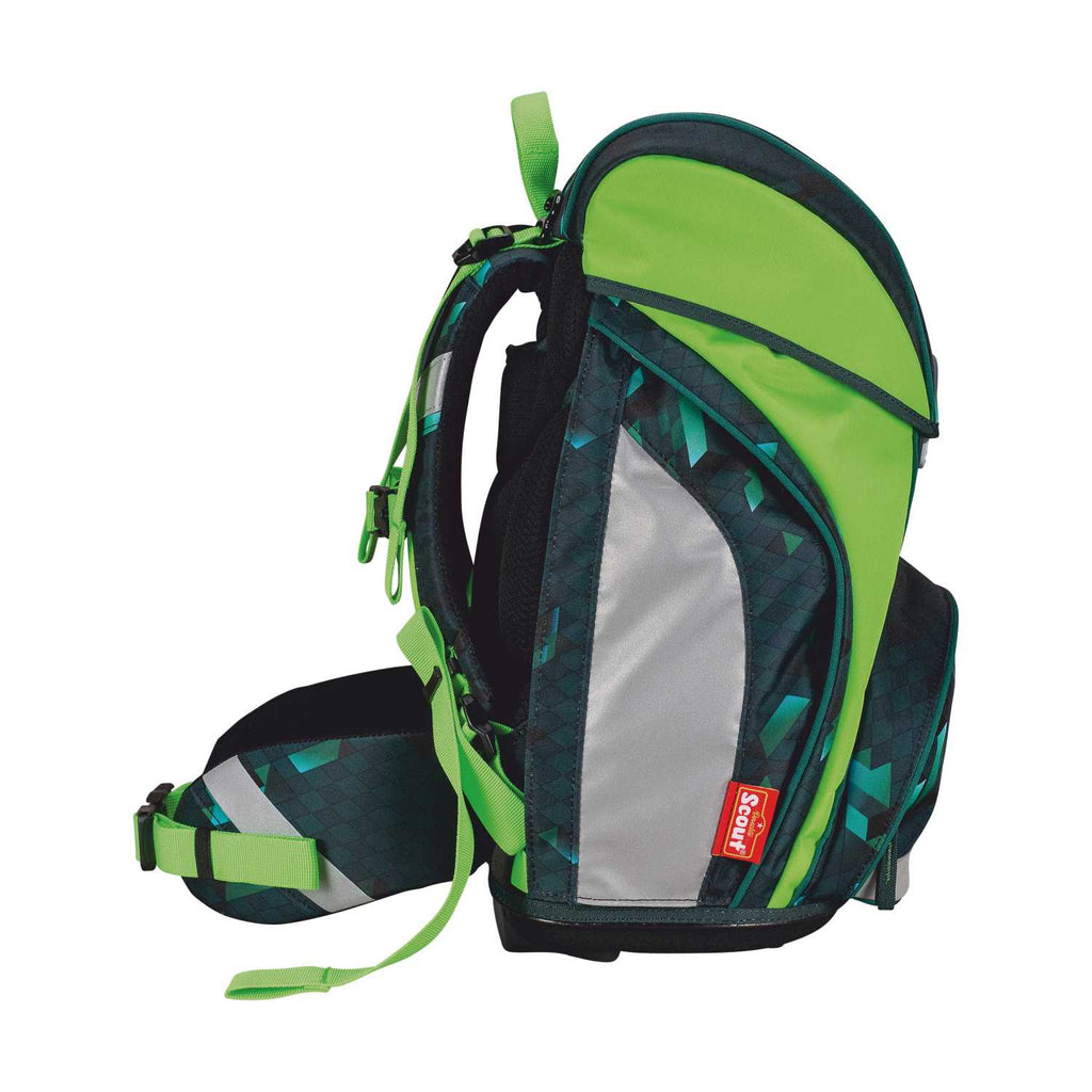 Scout Alpha DIN Schulranzen-Set 4tlg. Cubes