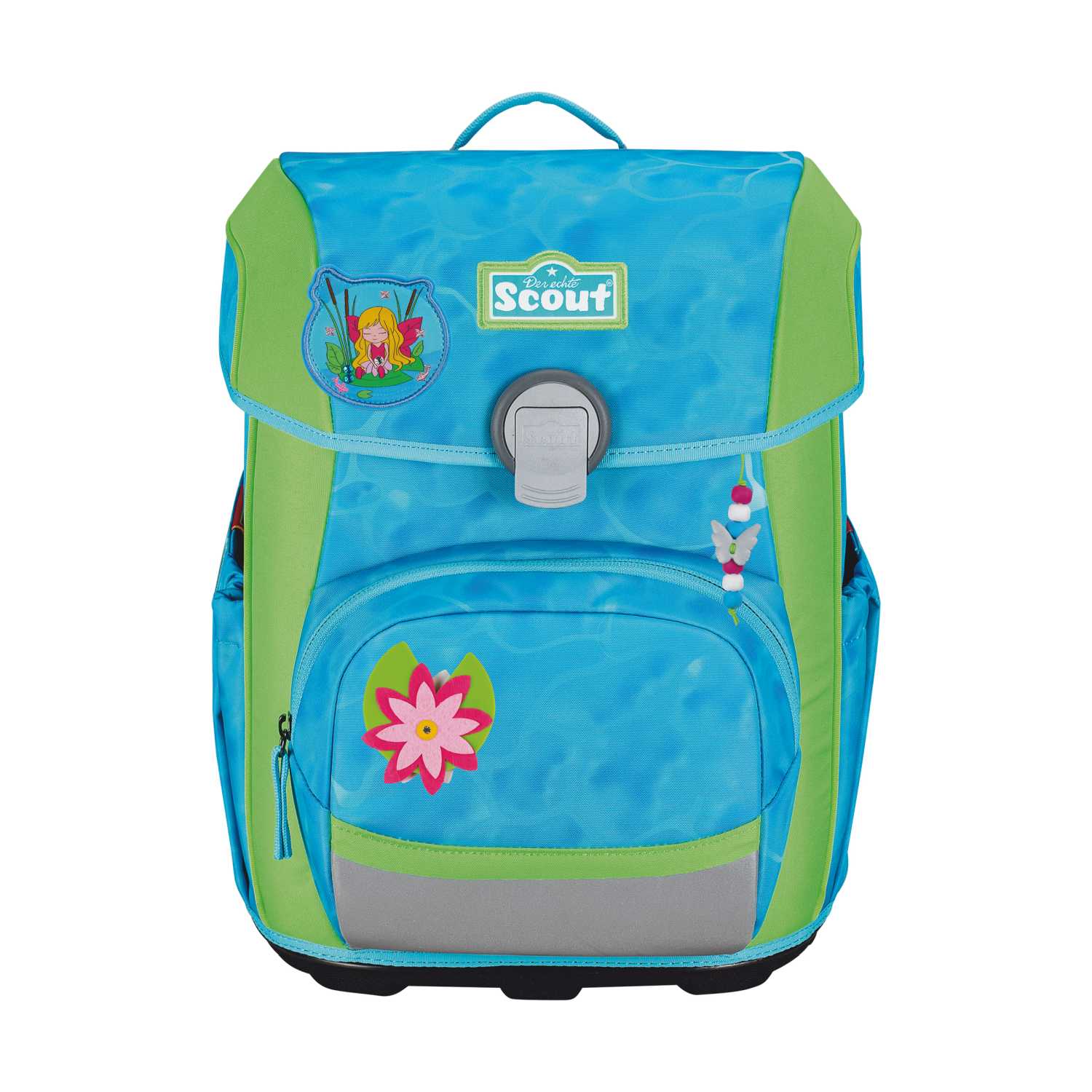 Scout Neo DIN Schulranzenset 4tlg. Water Lilly