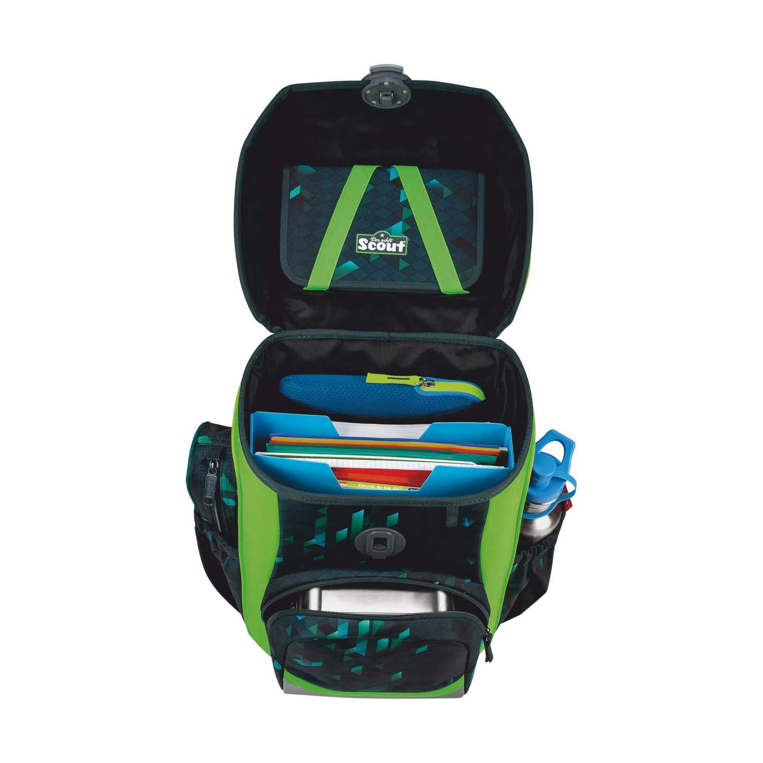 Scout Neo DIN Schulranzenset 4tlg. Cubes