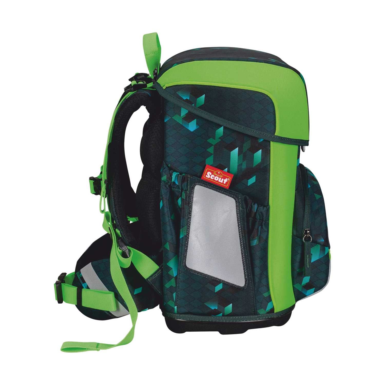 Scout Neo DIN Schulranzenset 4tlg. Cubes