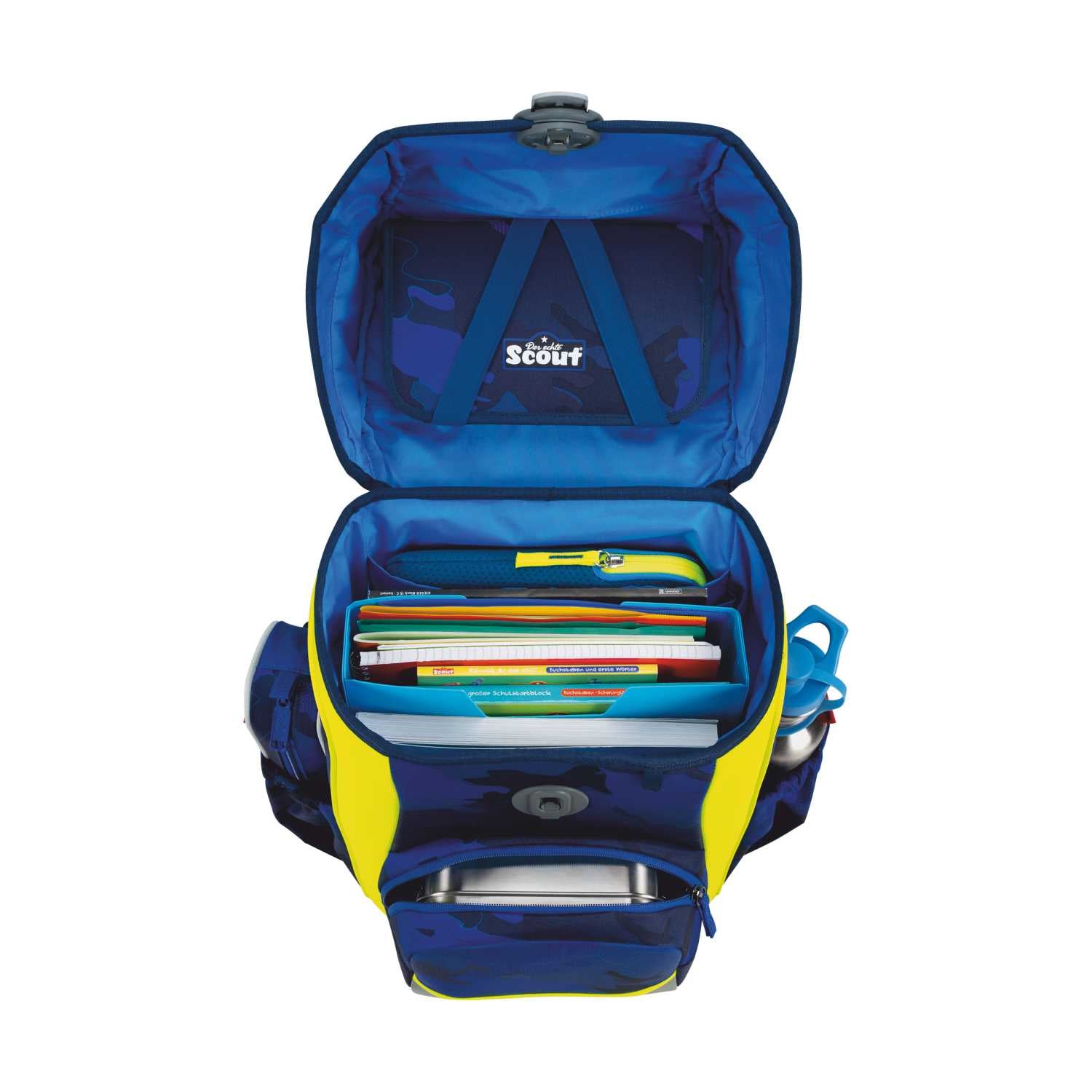 Scout Neo DIN Schulranzenset 4tlg. Blue Police
