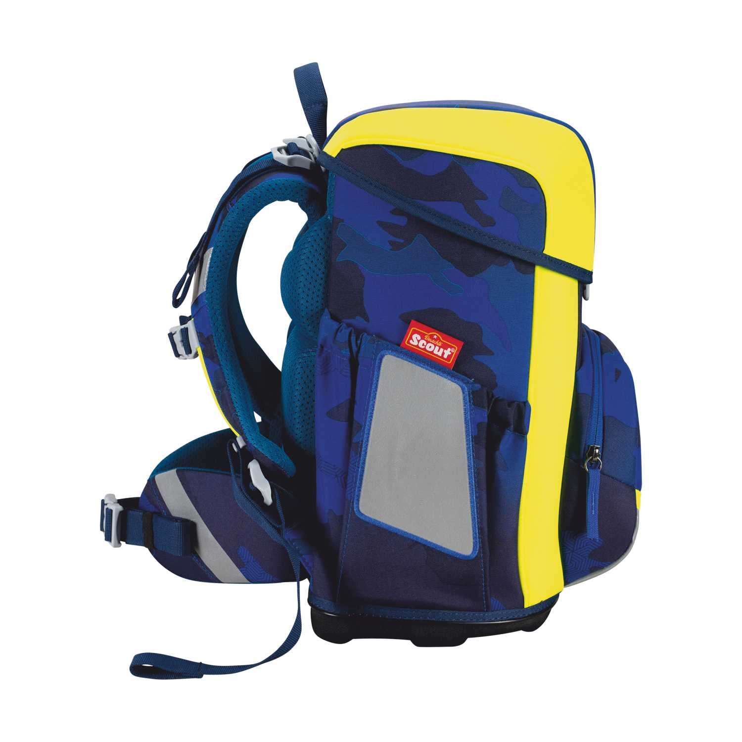 Scout Neo DIN Schulranzenset 4tlg. Blue Police
