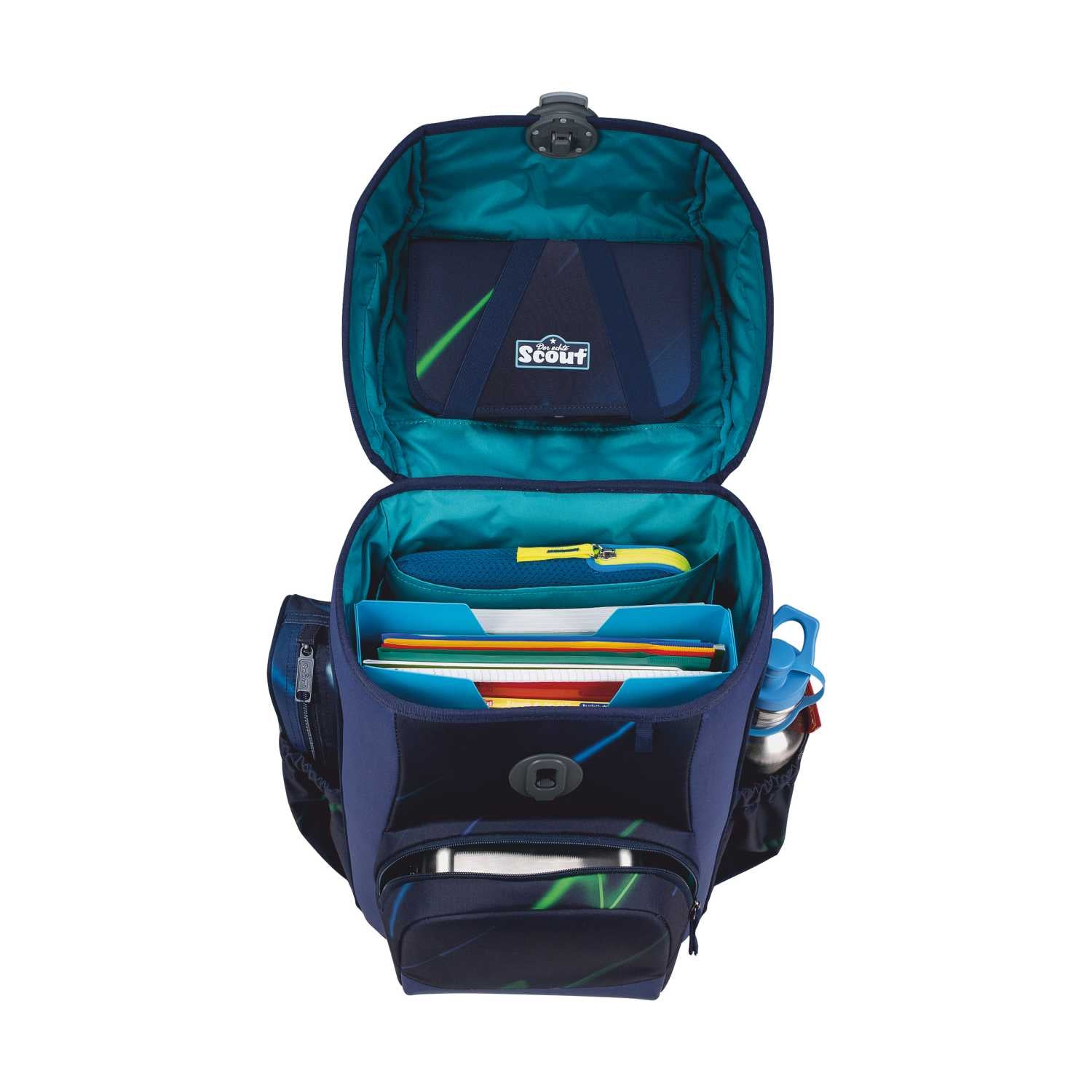 Scout Neo Superflash Schulranzenset 4tlg. City Lights