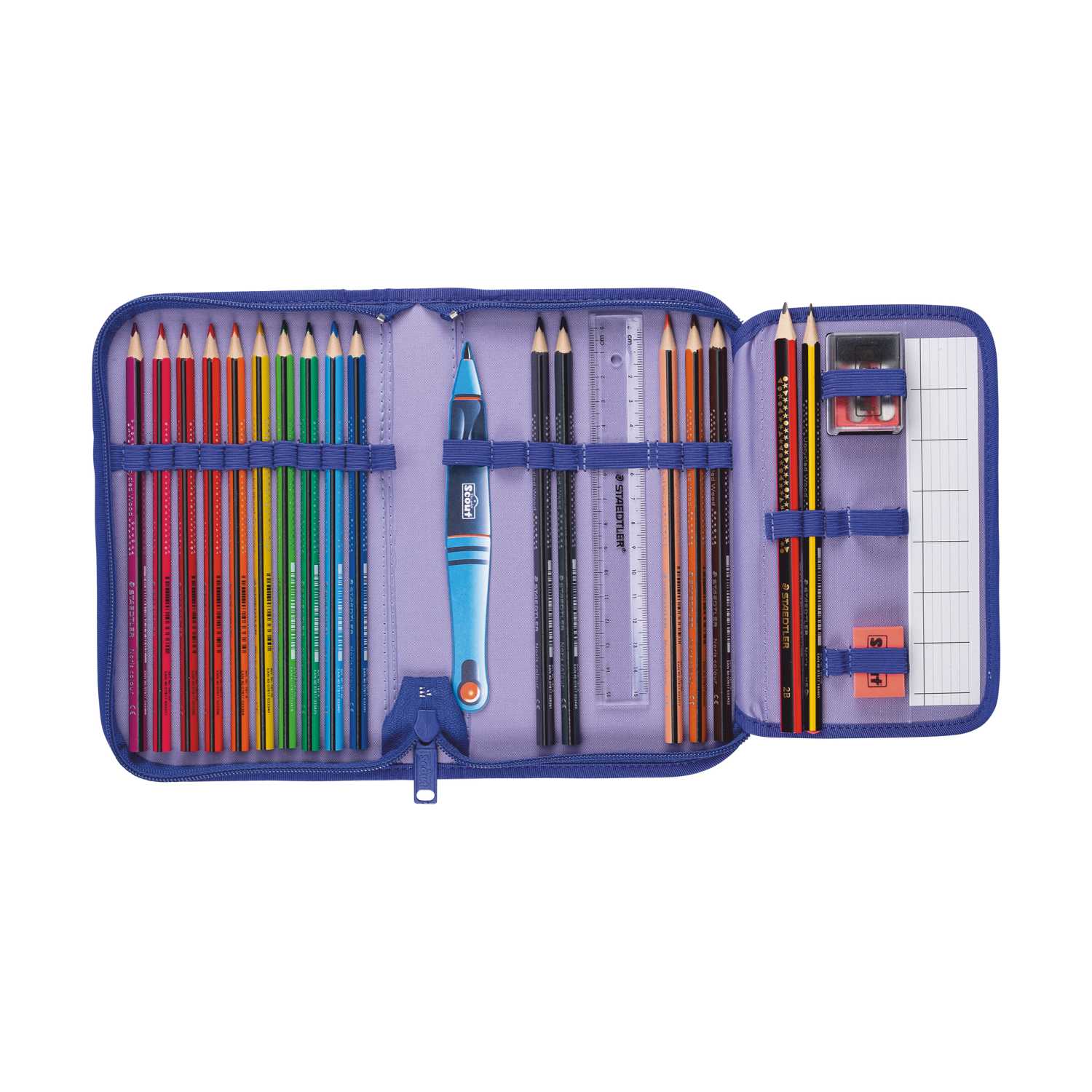 Scout Alpha DIN Schulranzen-Set 4tlg. Summer