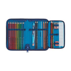 Scout Alpha DIN Schulranzen-Set 4tlg. Blue Police