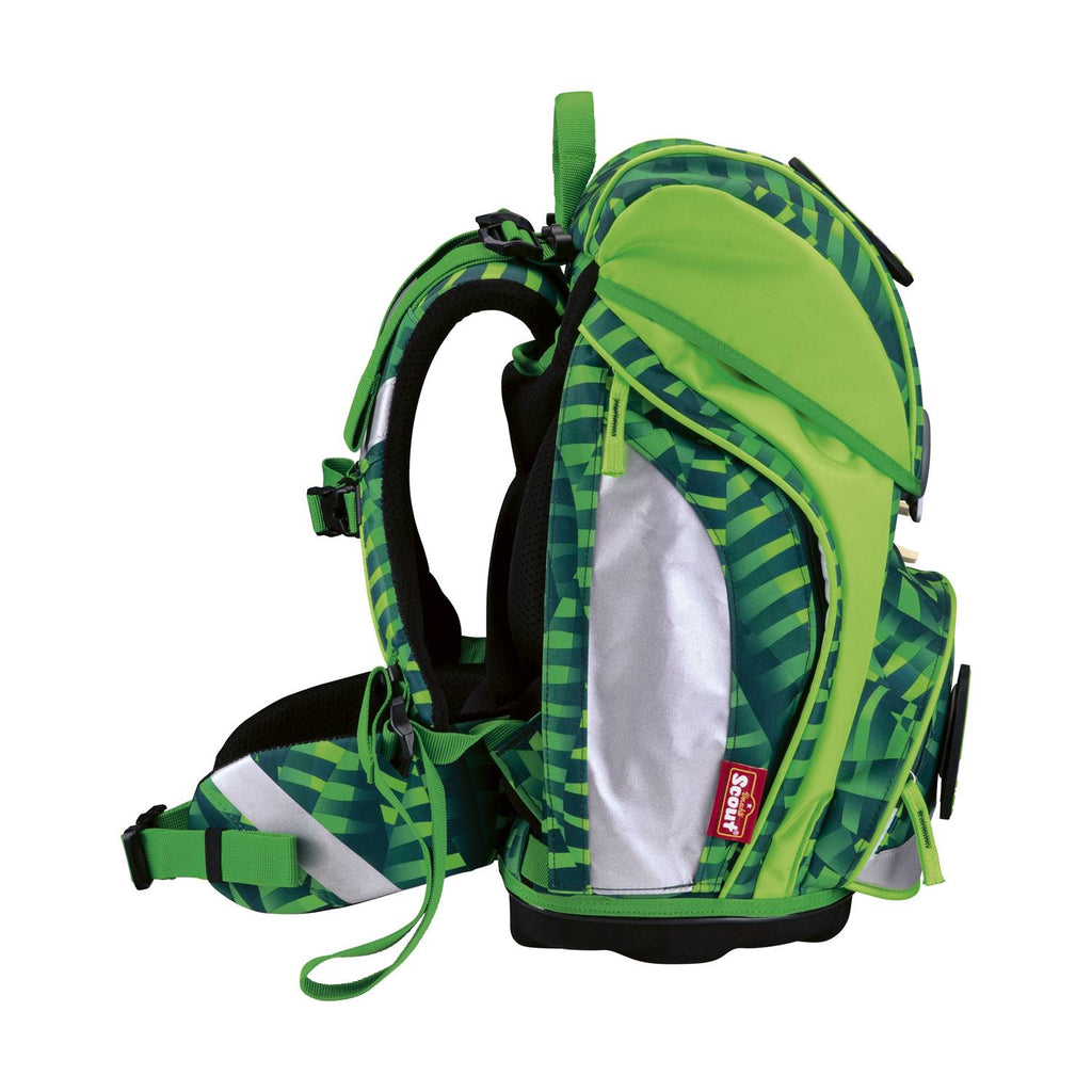 Scout Alpha Schulranzen-Set 4tlg. Danger Dino