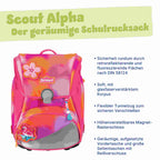 Scout Alpha Schulranzen-Set 4tlg. Florida Sunset