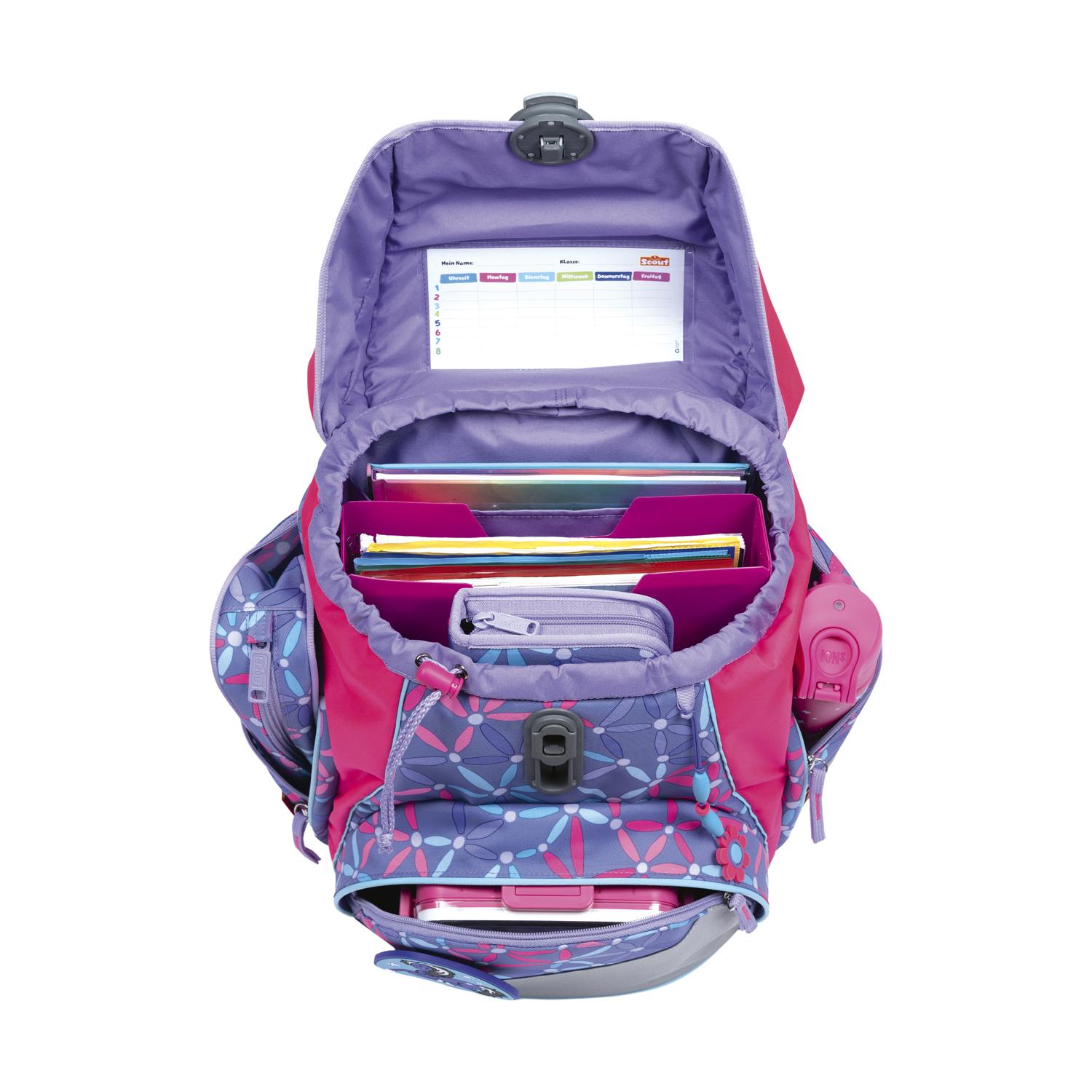 Scout Alpha Schulranzen-Set 4tlg. Pony Love