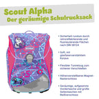 Scout Alpha Schulranzen-Set 4tlg. Pony Love