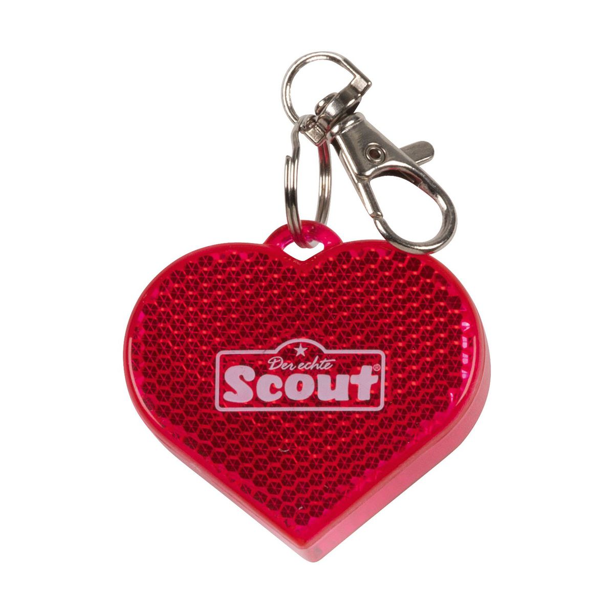 Scout LED Blinklicht für Schulranzen Herz