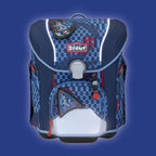 Scout Micro Schulranzen-Set 4tlg. Space Explorer Safety Light