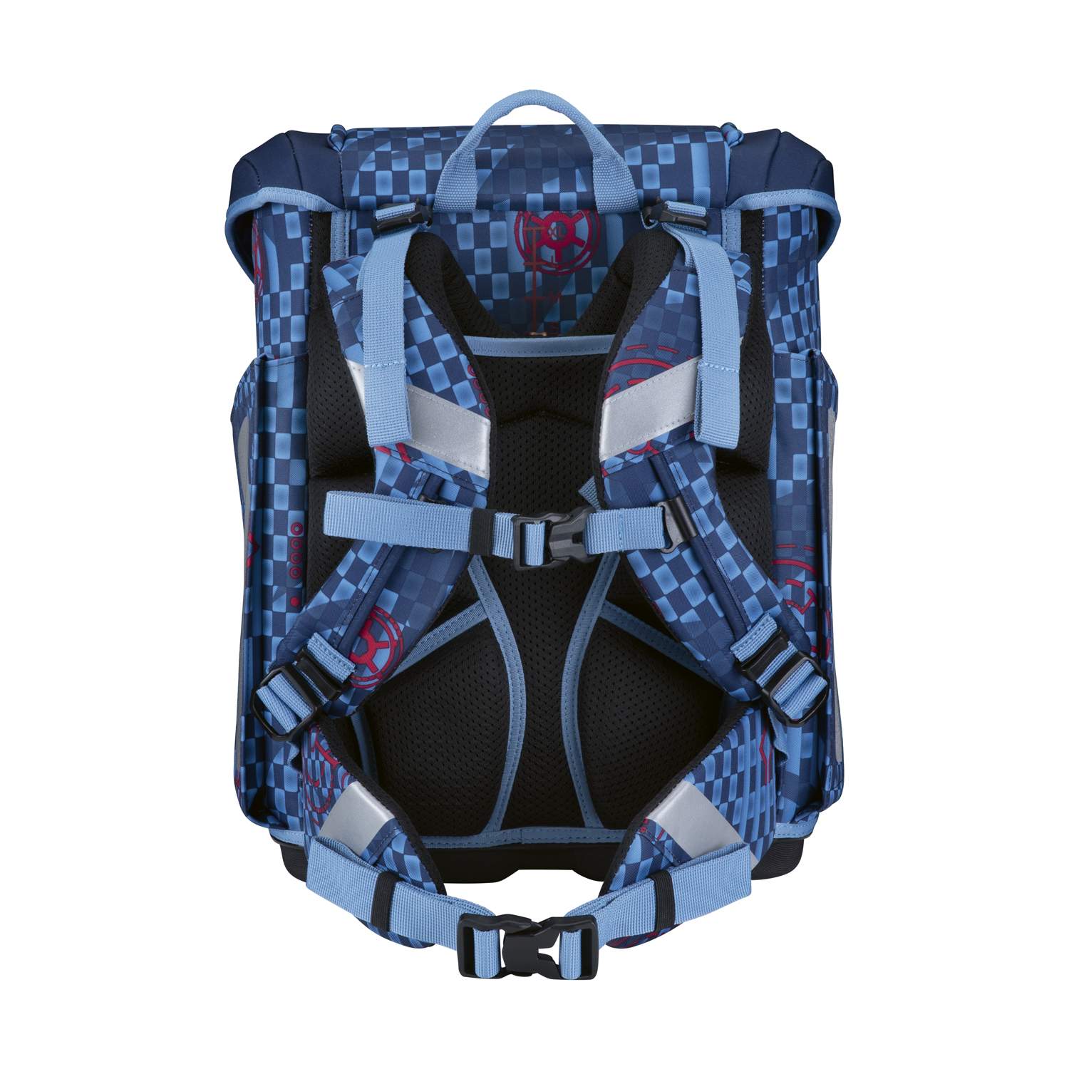 Scout Micro Schulranzen-Set 4tlg. Space Explorer Safety Light