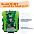 Scout Micro Schulranzen-Set 4tlg. Danger Dino