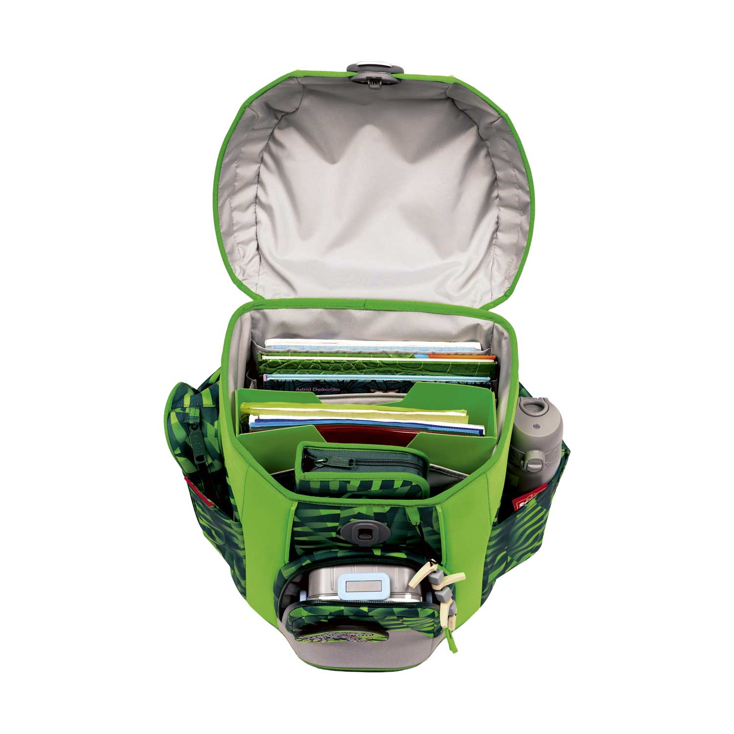 Scout Micro Schulranzen-Set 4tlg. Danger Dino