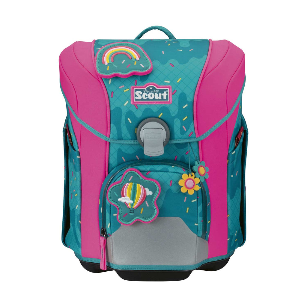 Scout Micro Schulranzen-Set 4tlg. Happy Confetti