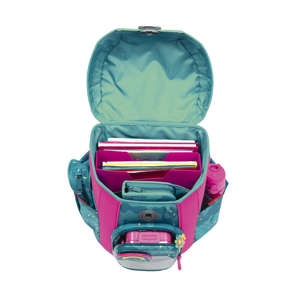 Scout Micro Schulranzen-Set 4tlg. Happy Confetti