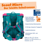 Scout Micro Schulranzen-Set 4tlg. Happy Confetti