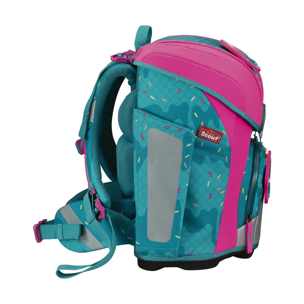 Scout Micro Schulranzen-Set 4tlg. Happy Confetti