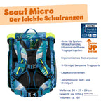 Scout Micro Schulranzen-Set 4tlg. Action