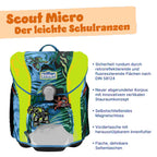 Scout Micro Schulranzen-Set 4tlg. Action