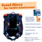 Scout Micro Schulranzen-Set 4tlg. Offroad