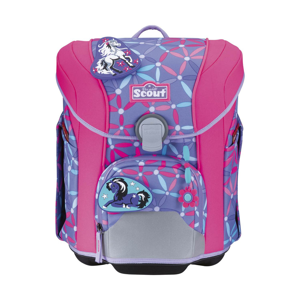 Scout Micro Schulranzen-Set 4tlg. Pony Love