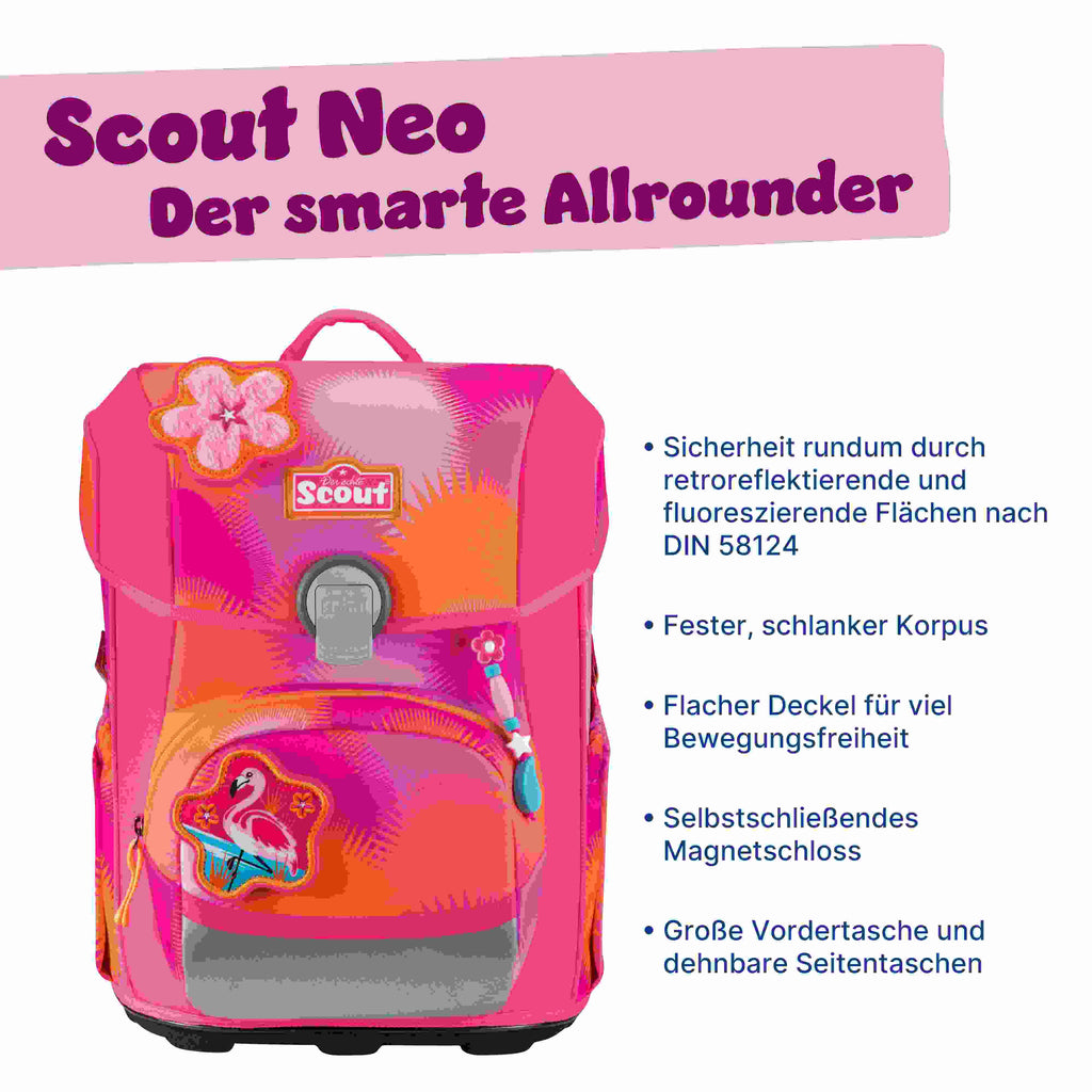 Scout Neo Schulranzenset 4tlg. Florida Sunset