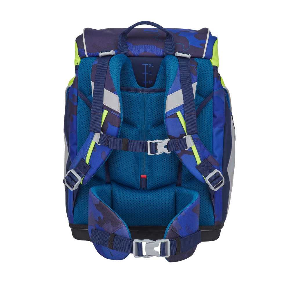 Scout Alpha Schulranzen-Set 4tlg. Blue Police