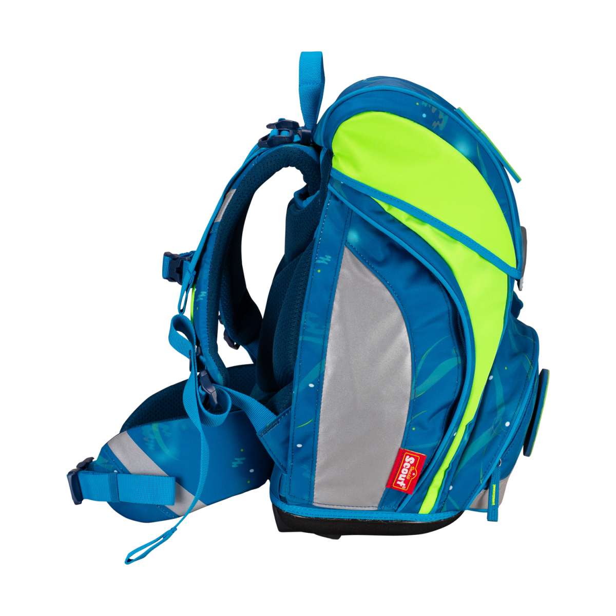 Scout Alpha Schulranzen-Set 4tlg. Deep Sea