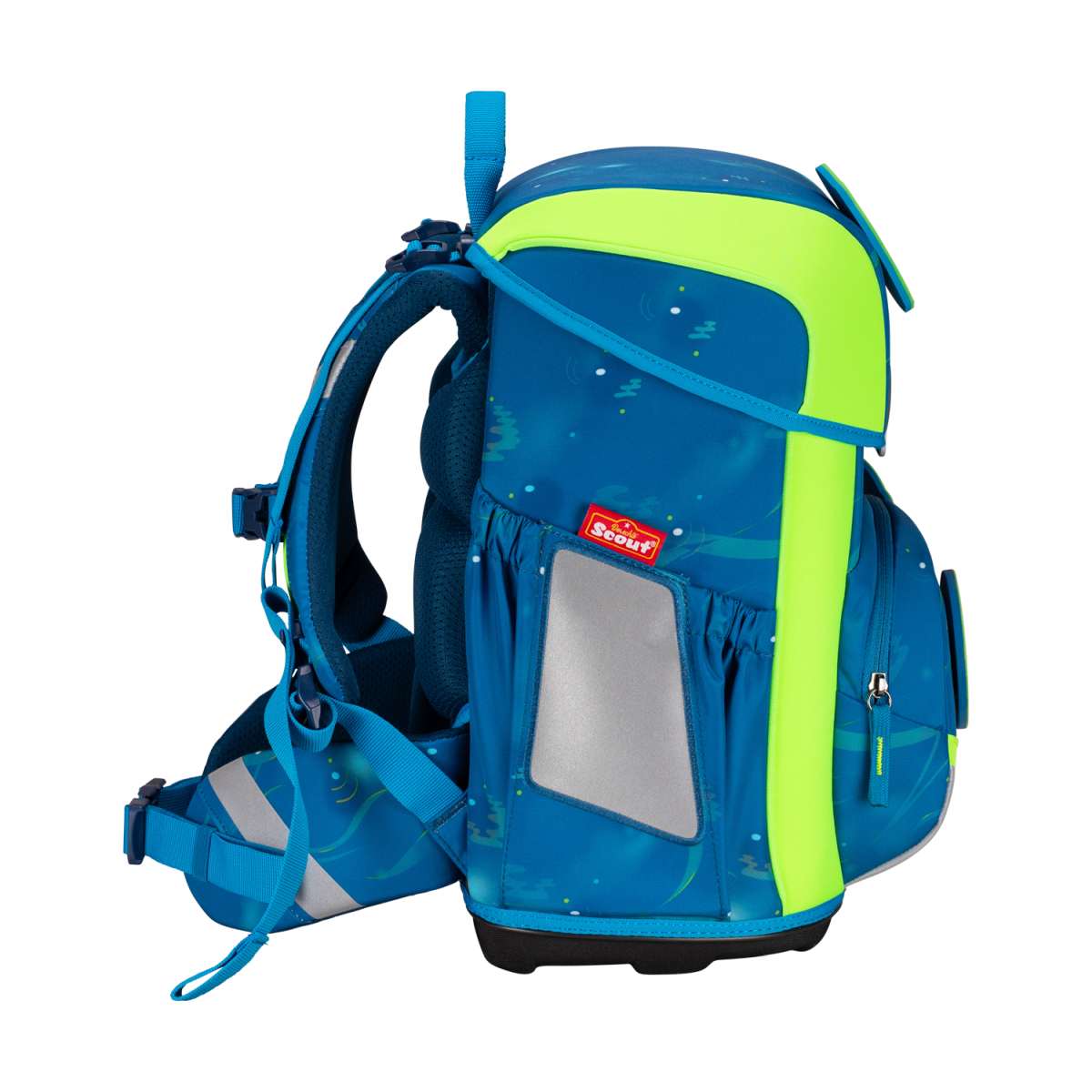 Scout Neo DIN Schulranzenset 4tlg. Deep Sea