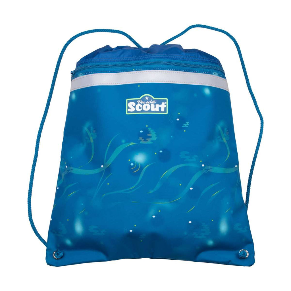 Scout Alpha Schulranzen-Set 4tlg. Deep Sea