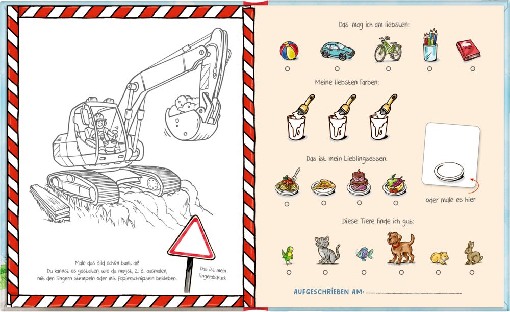 Freundebuch - Meine Kindergartenfreunde (Feuerwehr)