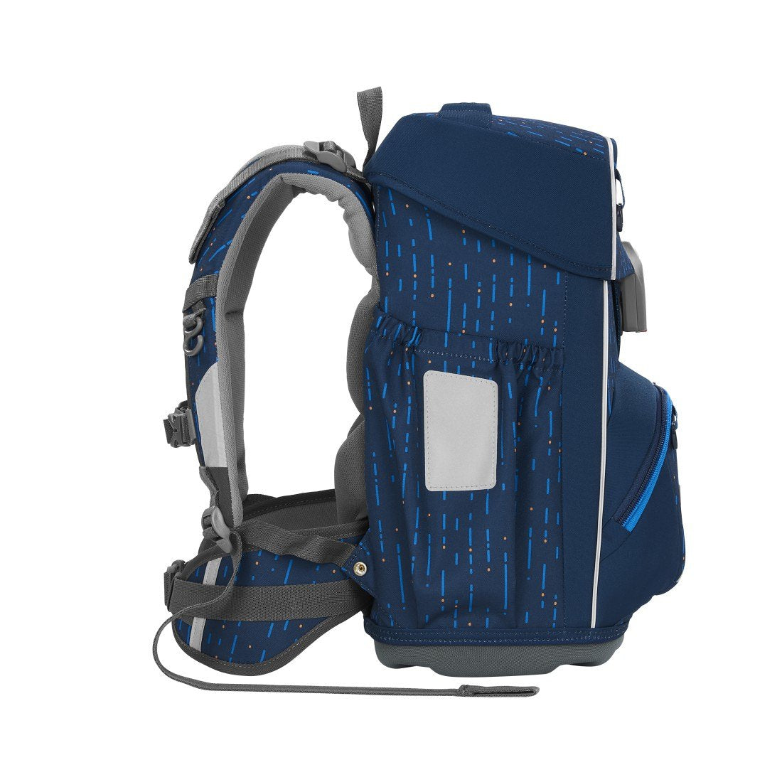 Step by Step Basis Schulranzenset 4tlg. Blue Stripes