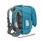 Step by Step Basis Schulranzenset 4tlg. Turquoise Flowers