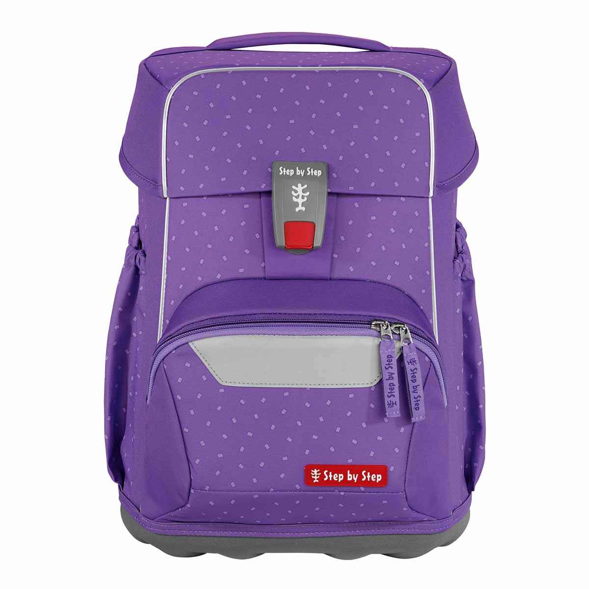 Step by Step Basis Schulranzenset 4tlg. Purple Konfetti