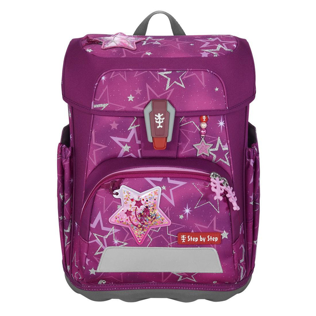 Step by Step Cloud GLITTER Schulranzenset 5tlg. Star Nova