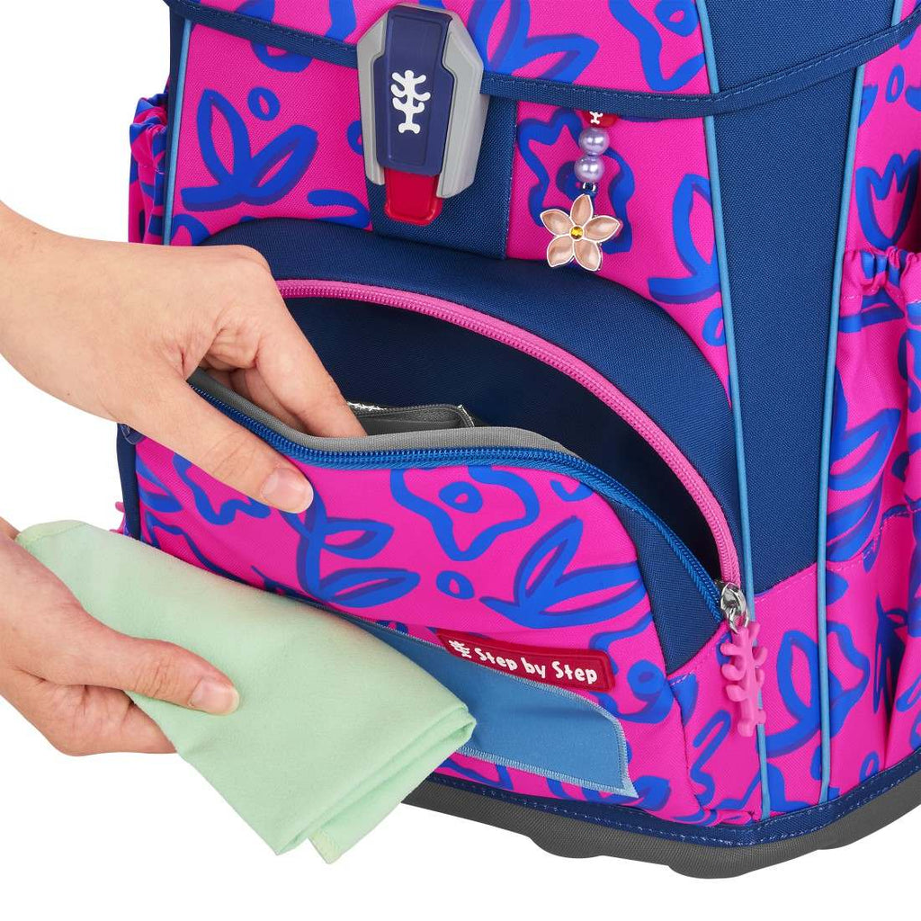 Step by Step Cloud NEON Schulranzenset 5tlg. Tropical Bird Polly