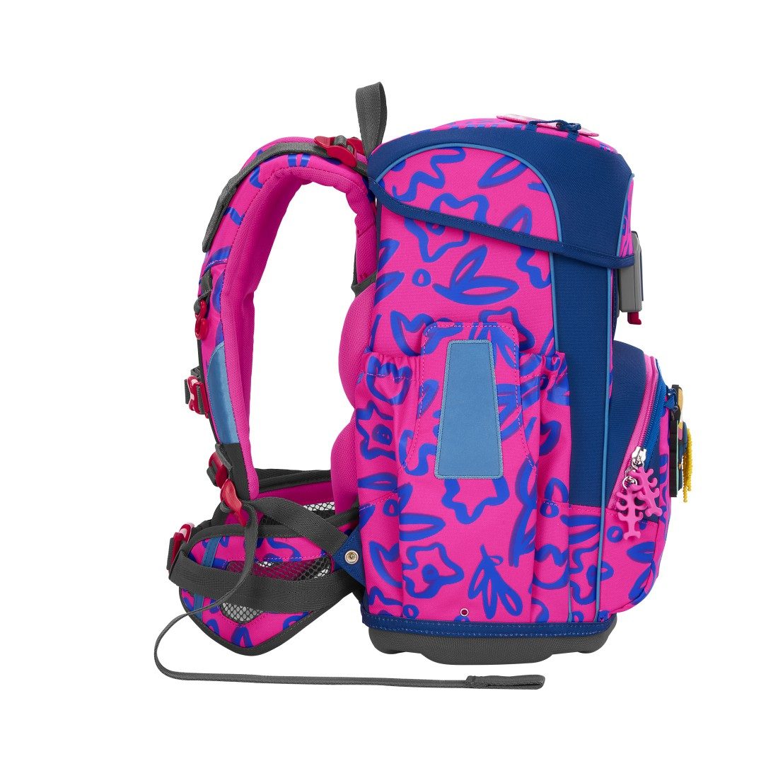 Step by Step Cloud NEON Schulranzenset 5tlg. Tropical Bird Polly