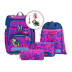 Step by Step Cloud NEON Schulranzenset 5tlg. Tropical Bird Polly