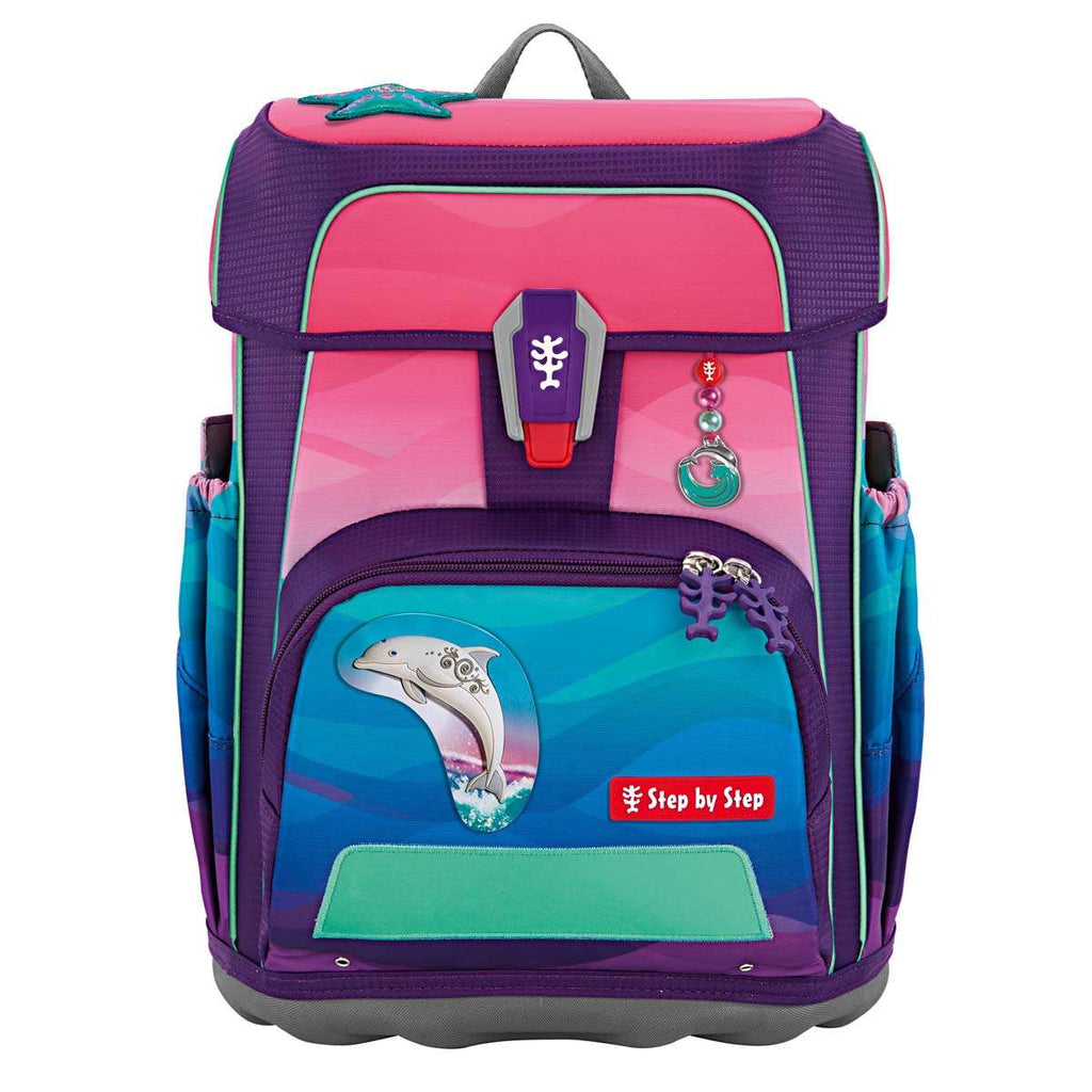 Step by Step Cloud OCEAN Schulranzenset 5tlg. Dolphin Lana