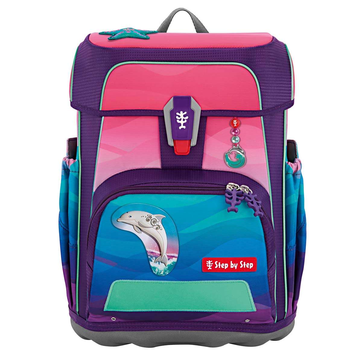 Step by Step Cloud OCEAN Schulranzenset 5tlg. Dolphin Lana