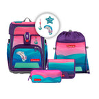 Step by Step Cloud OCEAN Schulranzenset 5tlg. Dolphin Lana