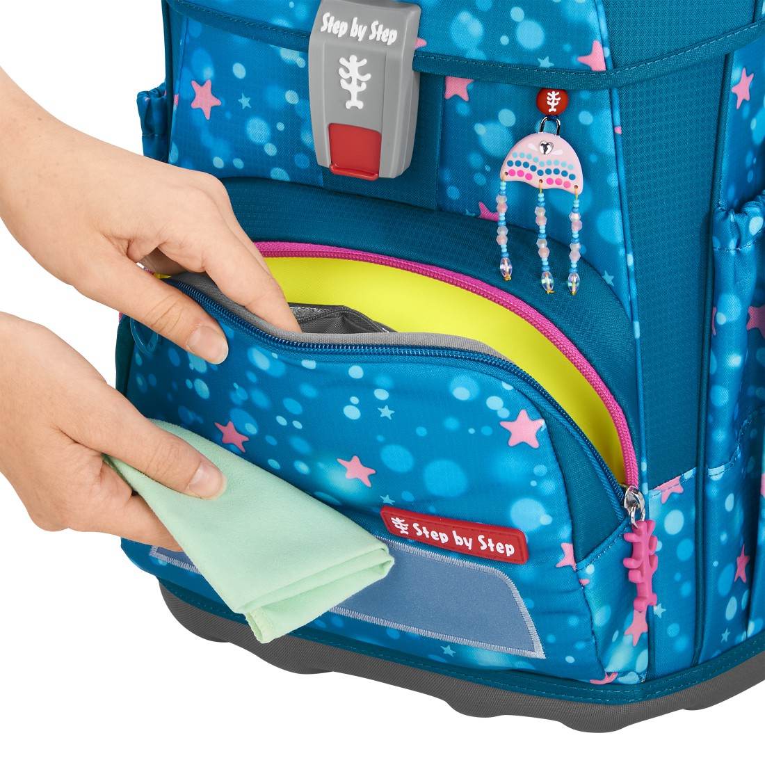 Step by Step Cloud Schulranzenset 5tlg. Dolphin Azura