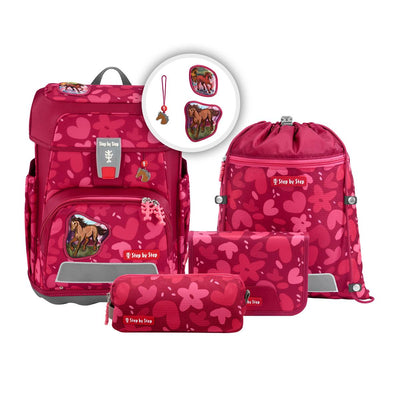 Step by Step Cloud Schulranzenset 5tlg. Wild Horse Nora