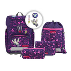 Step by Step Cloud SHINE Schulranzenset 5tlg. Pegasus Lia