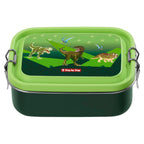 Step by Step Edelstahl Lunchbox Dino