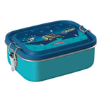 Step by Step Edelstahl Lunchbox Police