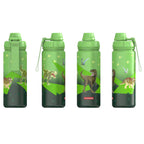 Step by Step Edelstahl Trinkflasche Dino