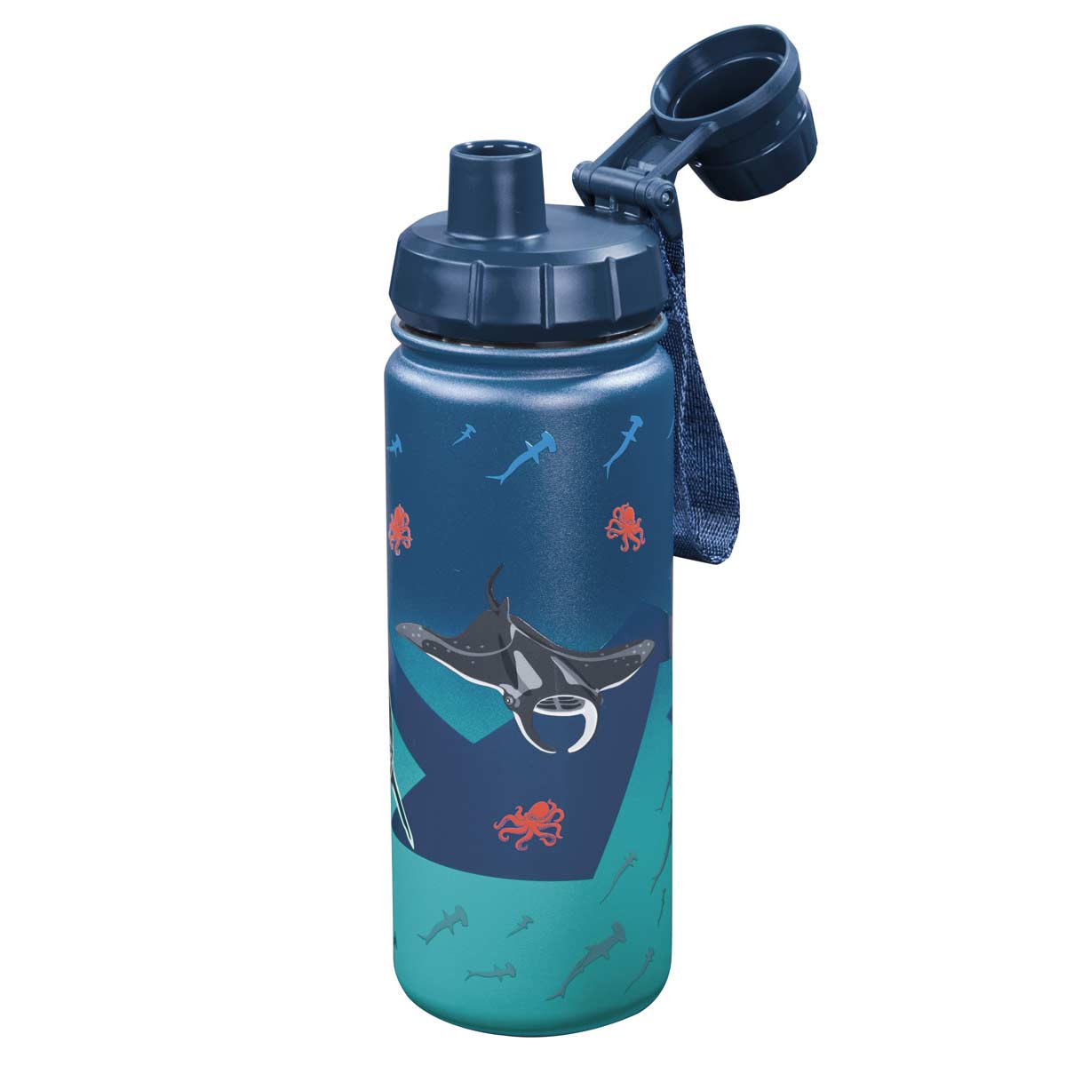 Step by Step Edelstahl Trinkflasche Underwater